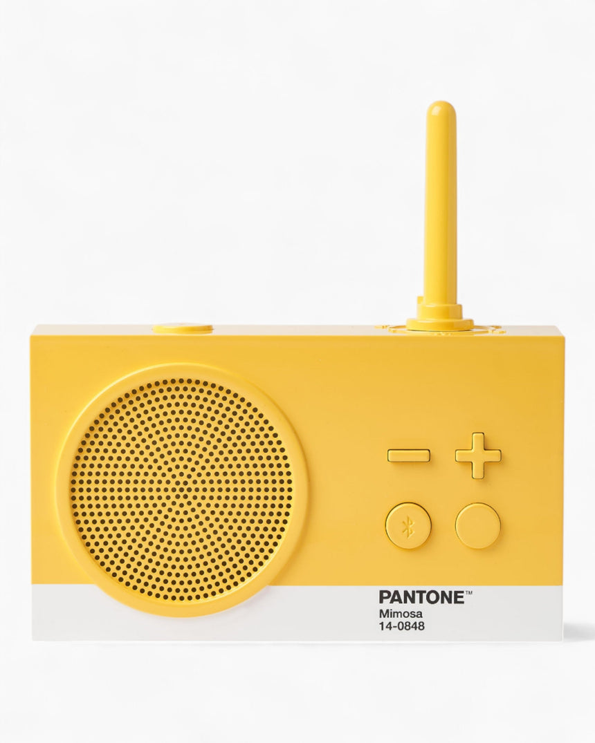 Lexon Lexon x Pantone Tykho 3 Bluetooth Hoparlör ve Radyo Sarı