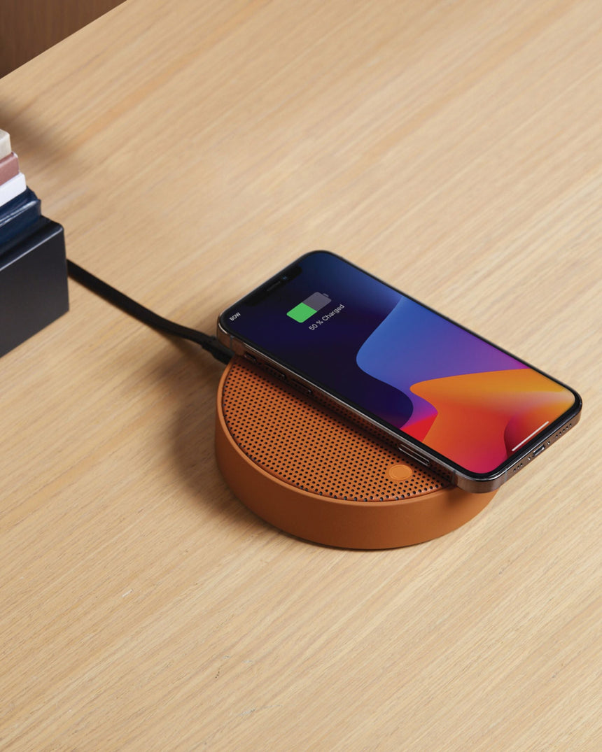 Lexon Oslo Energy Kablosuz Şarj Cihazı ve Bluetooth Hoparlör