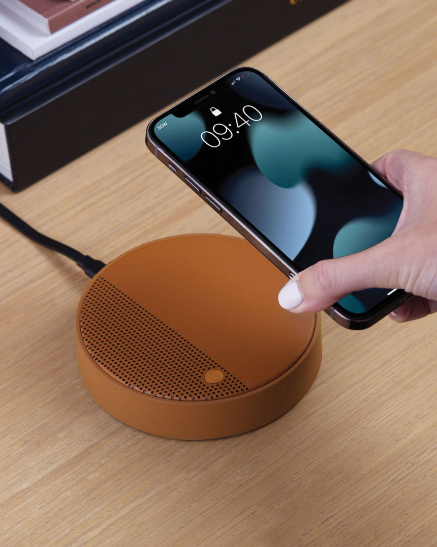 Lexon Oslo Energy Kablosuz Şarj Cihazı ve Bluetooth Hoparlör