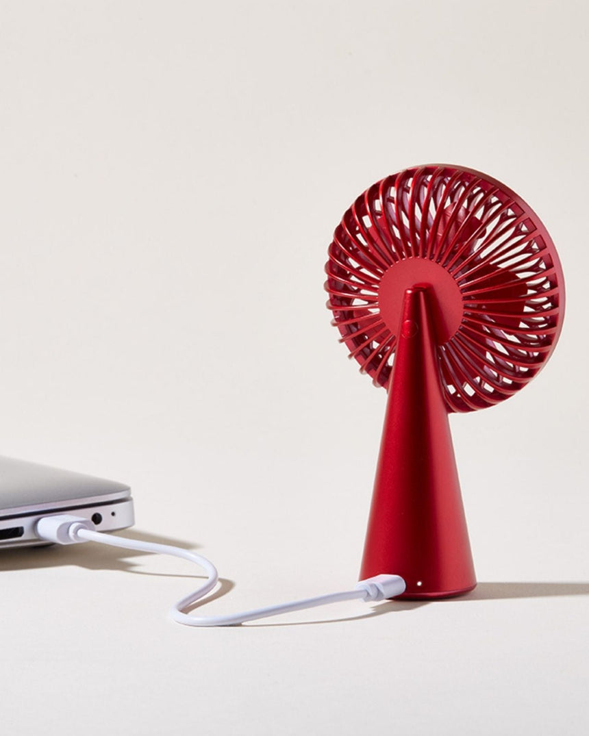 Lexon Wino Taşınabilir Fan Kırmızı