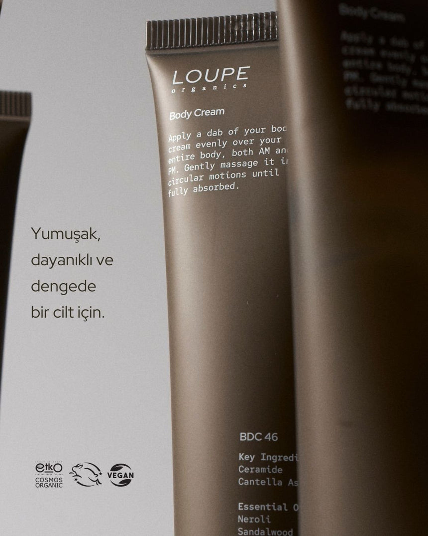Loupe BDC46 - Sertifikalı Organik Body Cream | Neroli-Sandal Ağacı-Vanilya