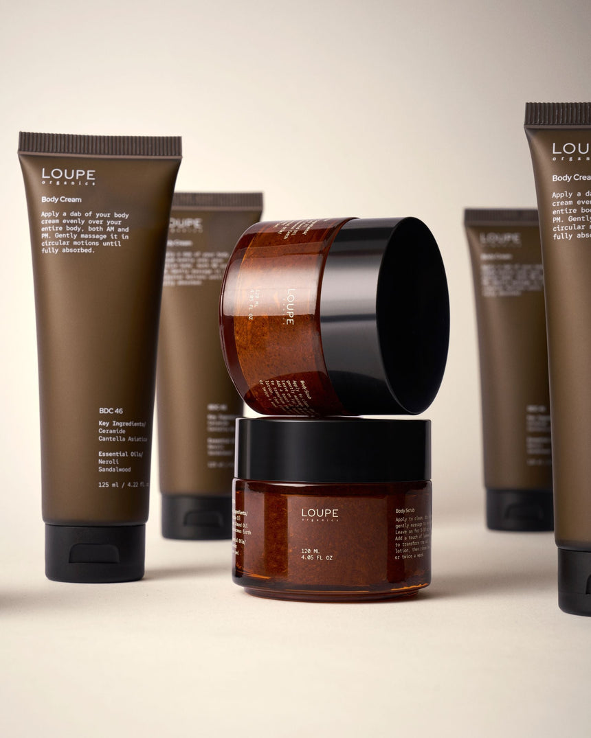 Loupe BDS74 - Sertifikalı Organik Body Scrub | Lavanta-Adaçayı-Limon Kabuğu Yağı