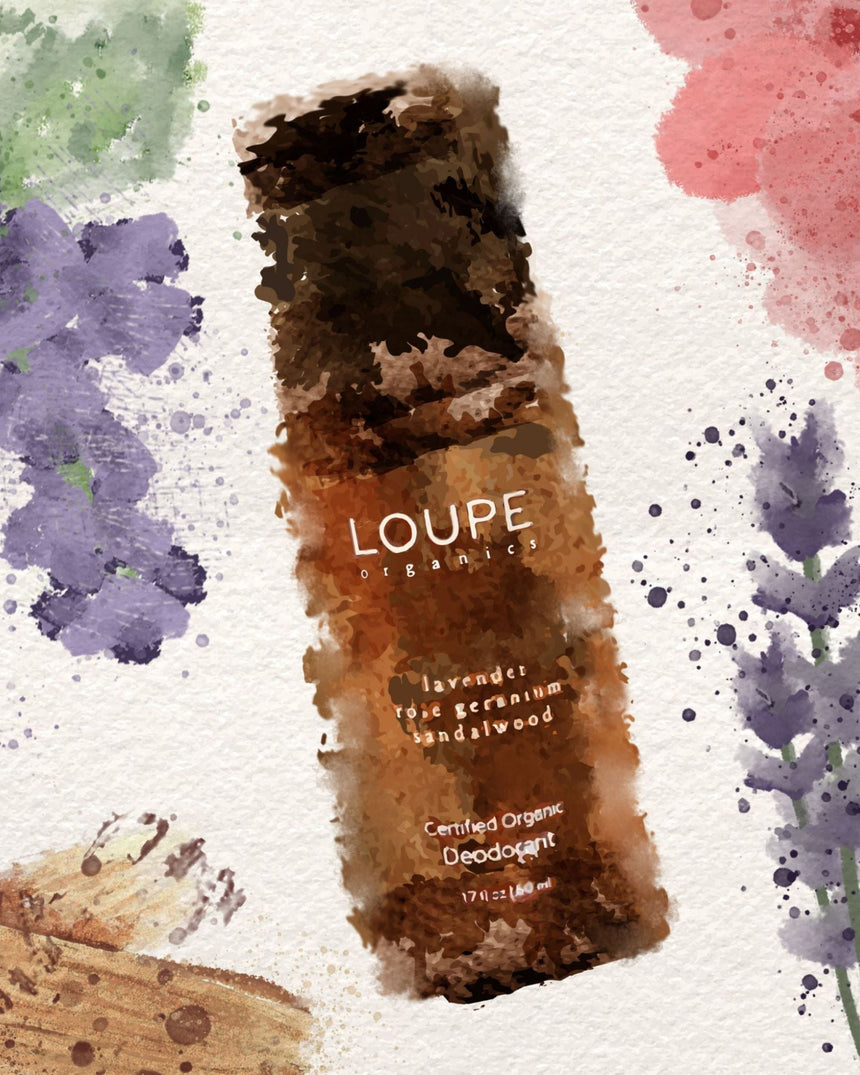 Loupe DEO12 - Sertifikalı Organik Roll-on Deodorant | Lavanta-Itır Çiçeği-Sandal Ağacı