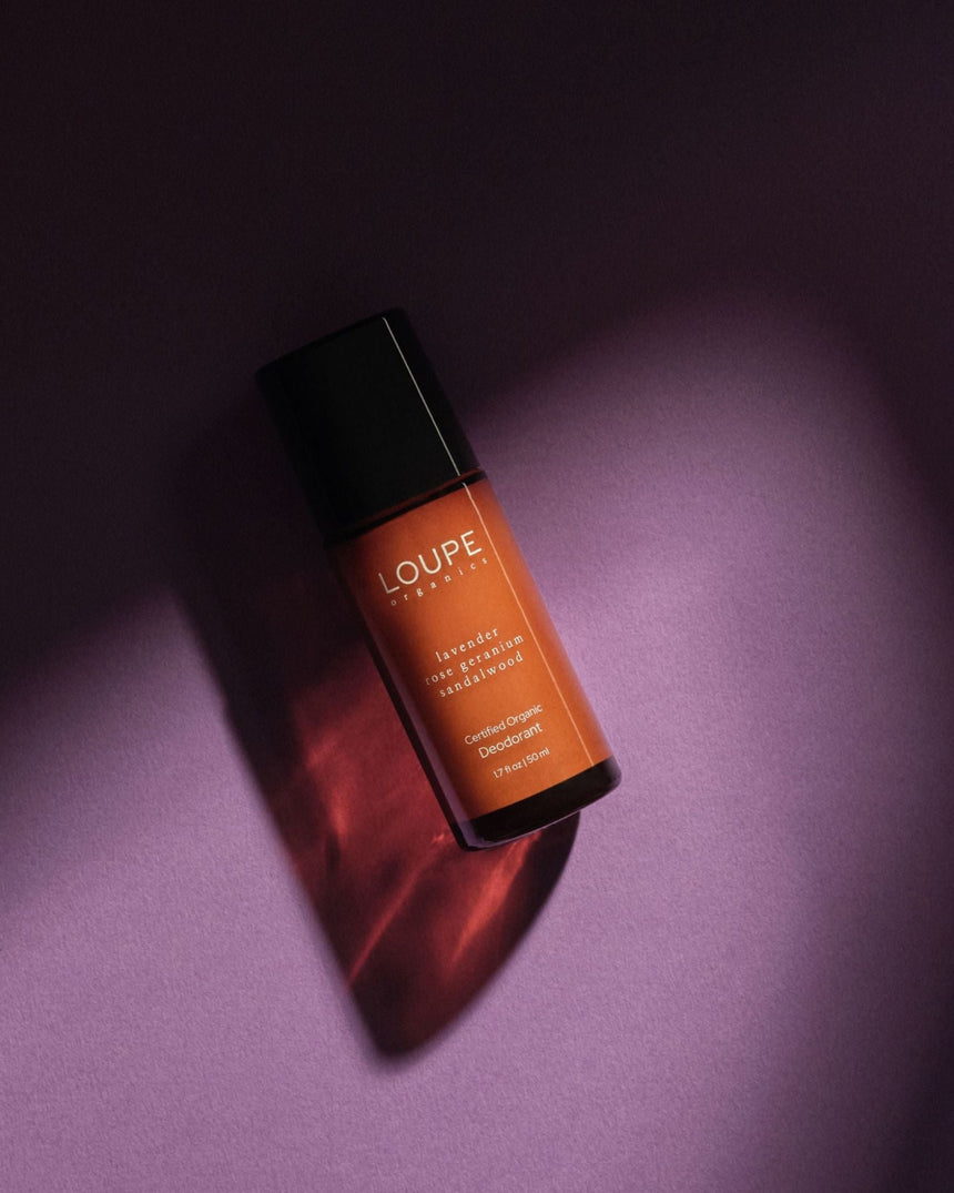 Loupe DEO12 - Sertifikalı Organik Roll-on Deodorant | Lavanta-Itır Çiçeği-Sandal Ağacı
