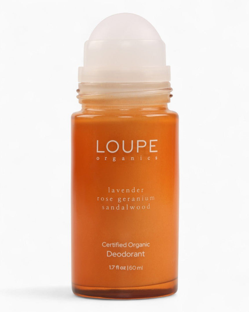 Loupe DEO12 - Sertifikalı Organik Roll-on Deodorant | Lavanta-Itır Çiçeği-Sandal Ağacı