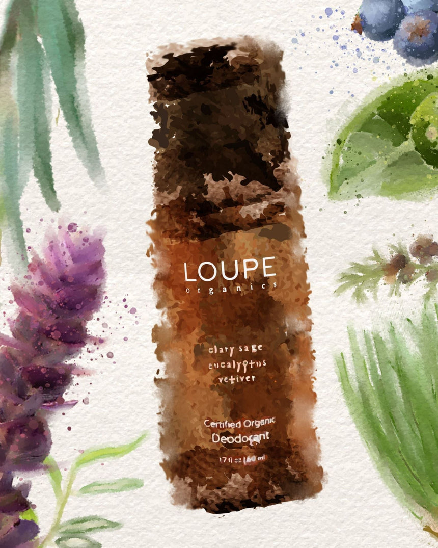 Loupe DEO97 - Sertifikalı Organik Roll-on Deodorant | Misk Adaçayı-Okaliptus-Vetiver