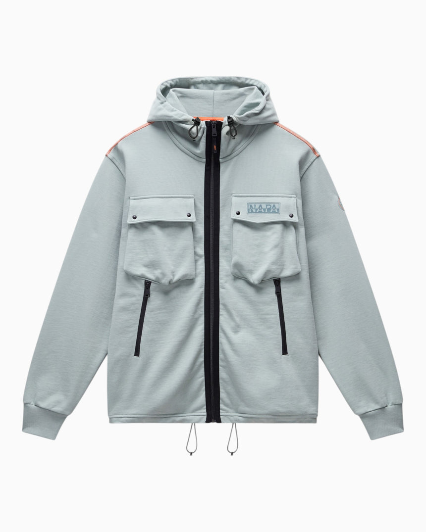 Napapijri B-Rivalto FZH Erkek Sweatshirt Green Mil G1X