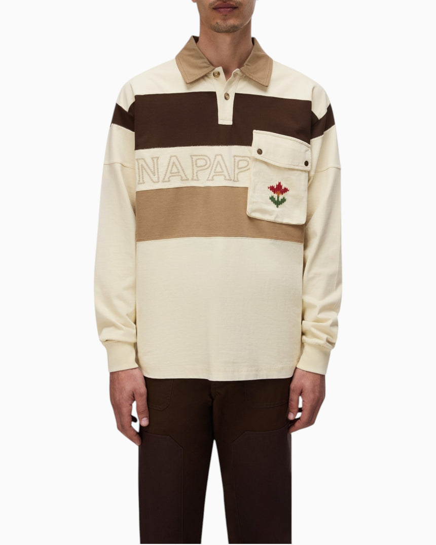 Bloom Jersey Long-Sleeve Erkek Polo T-Shirt