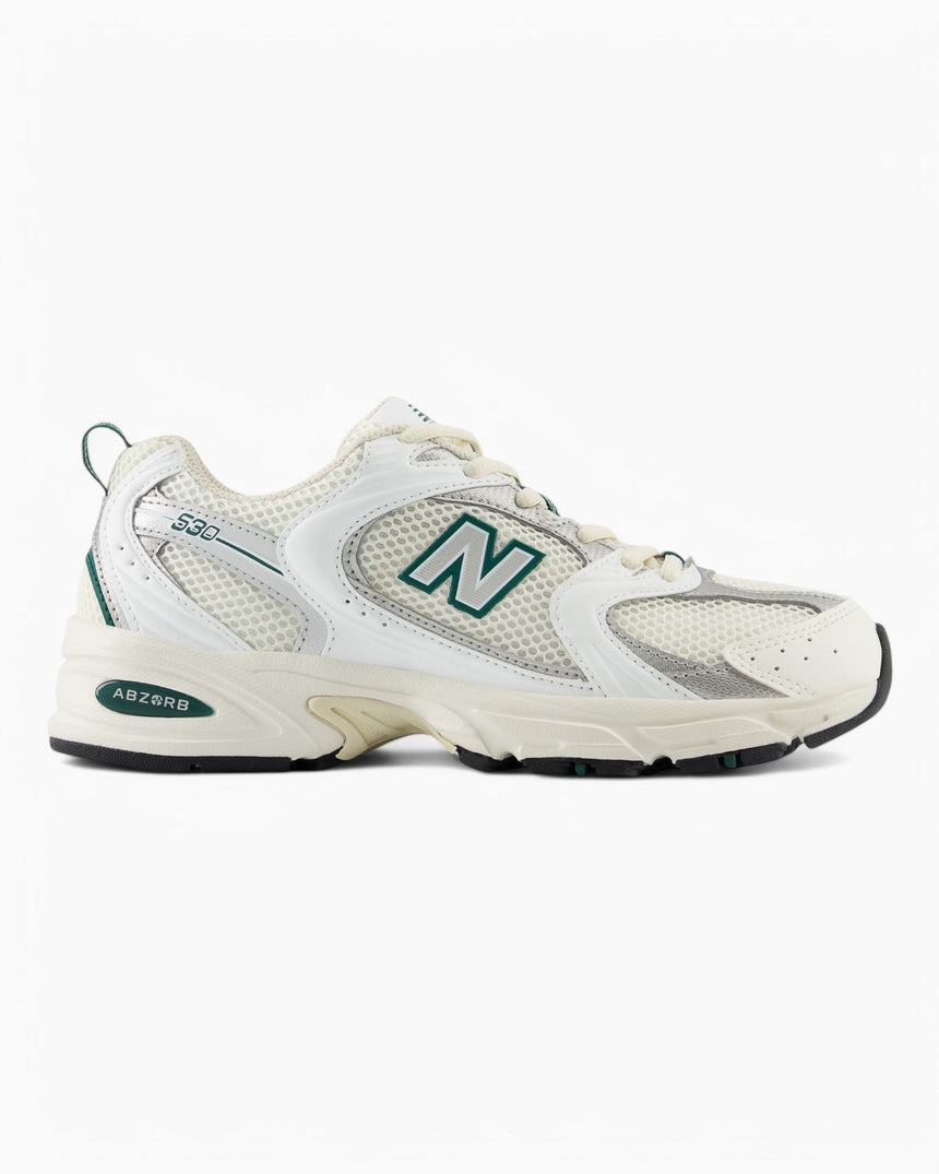 New Balance 530 Erkek Sneaker Sea Salt/White/Marsh Green