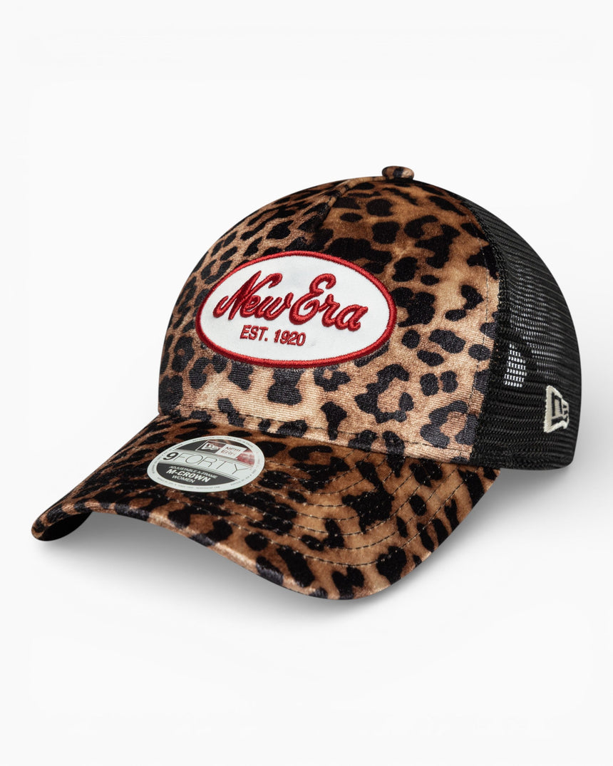 New Era Leopard AF Trucker Şapka Leopard