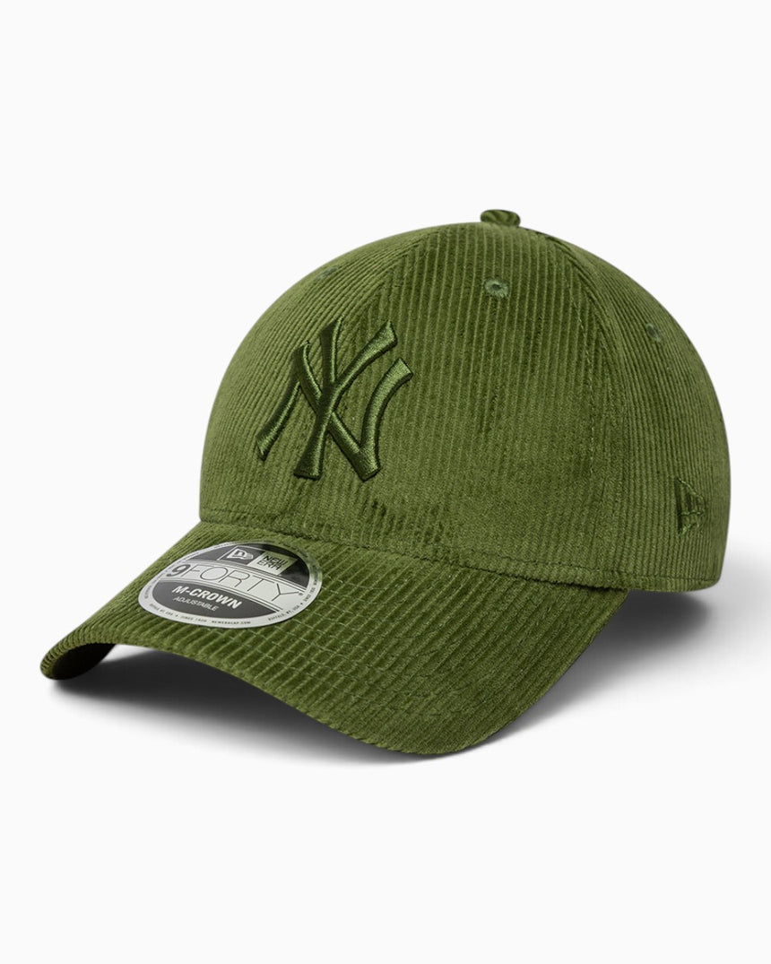 New Era NY Yankees Cord 9FORTY Şapka Green