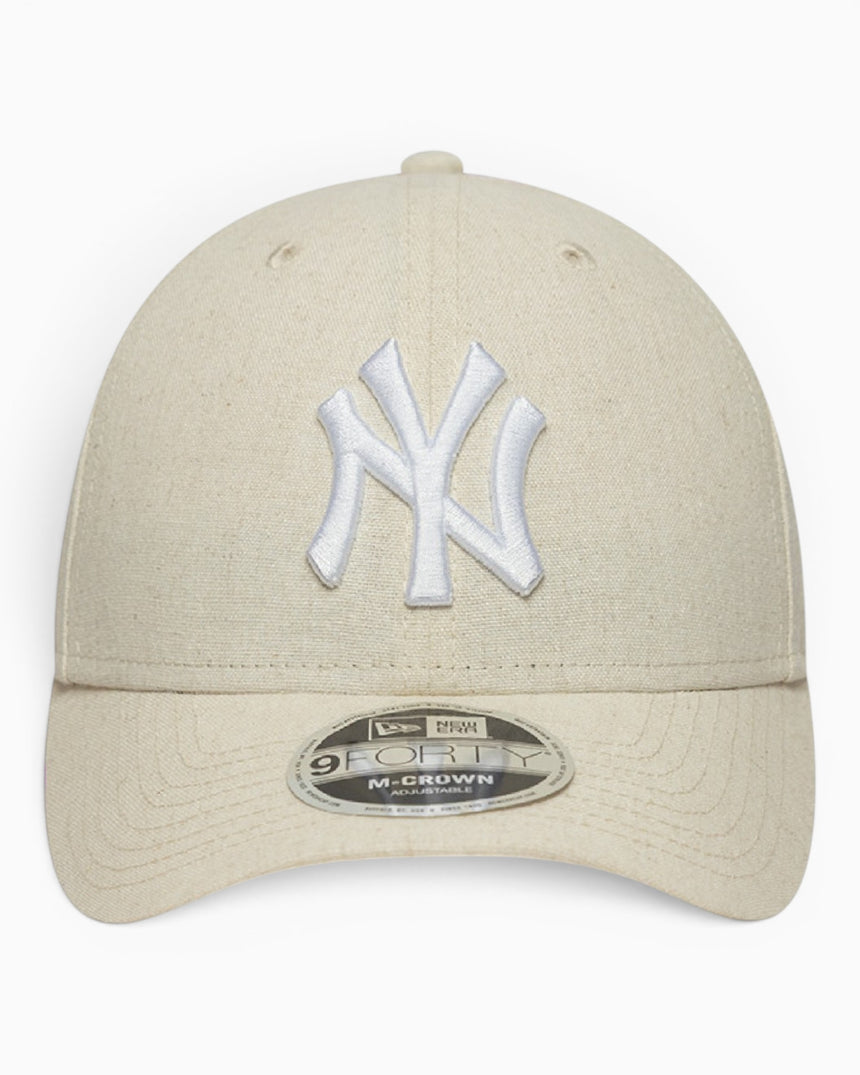 New Era NY Yankees MLB Linen 9FORTY M-Crown Adjustable Şapka