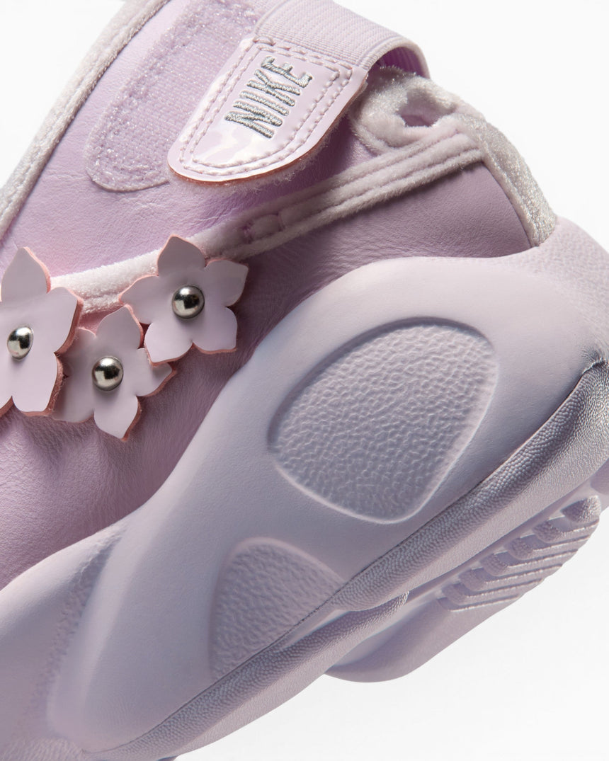 Nike Air Rift 'Florette' Kadın Sneaker Bleached Lilac/Wolf Grey/Metallic Silver