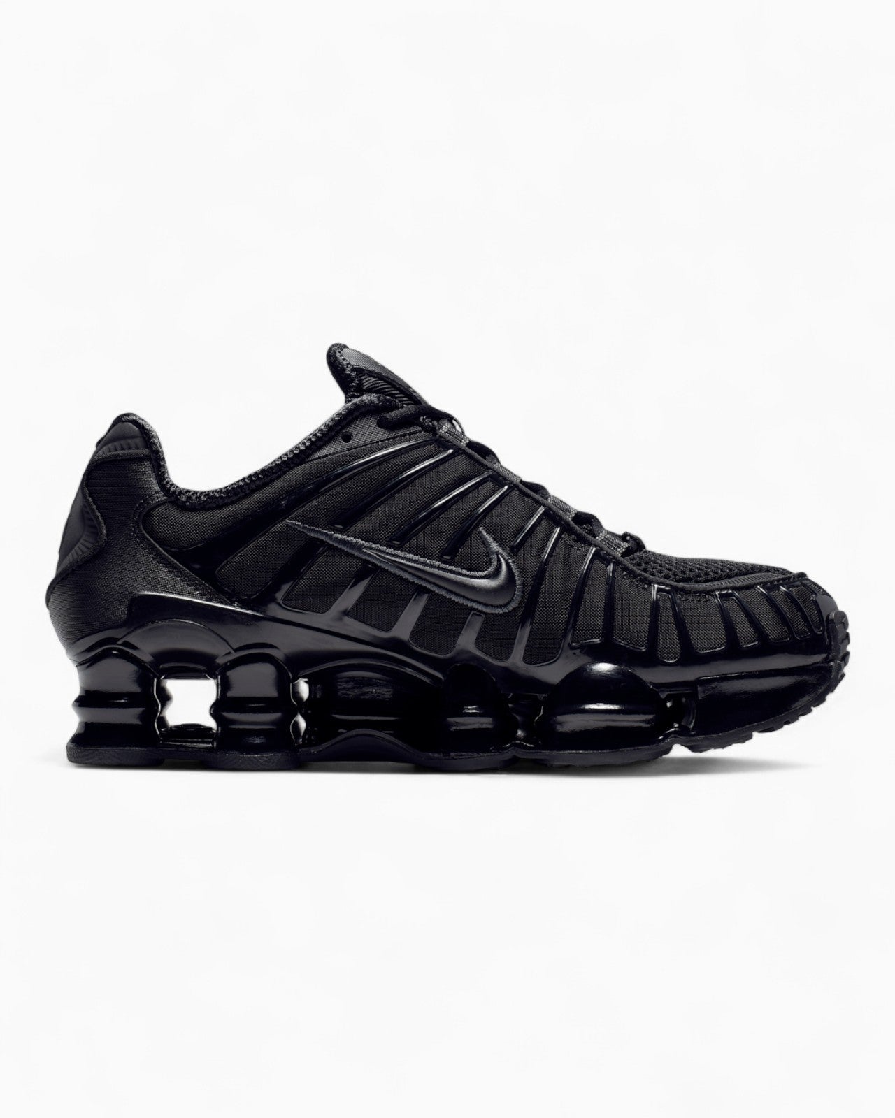 Nike Shox TL Erkek Sneaker Black/Black-Mtlc Hematite-Max Orange
