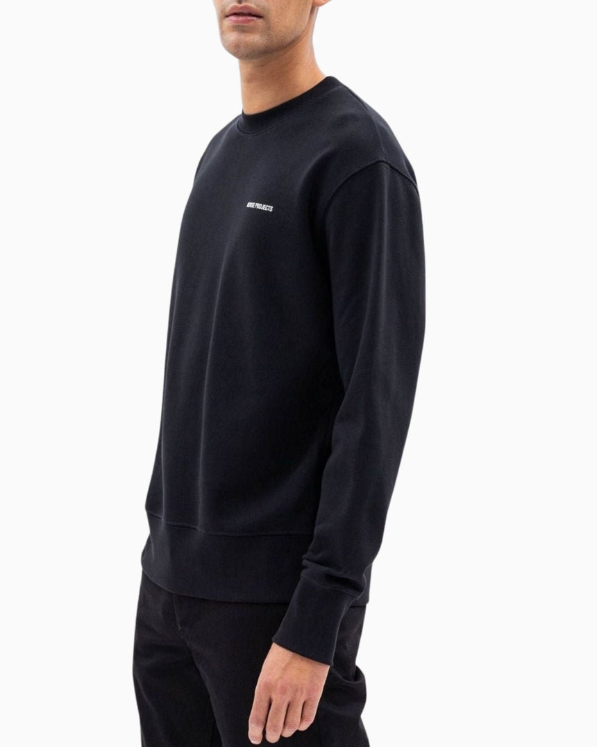 Norse Projects Arne Relaxed Organic Logo Erkek Sweatshirt