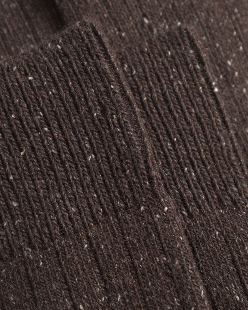 Norse Projects Bjarki Neps Wool Rib Sock