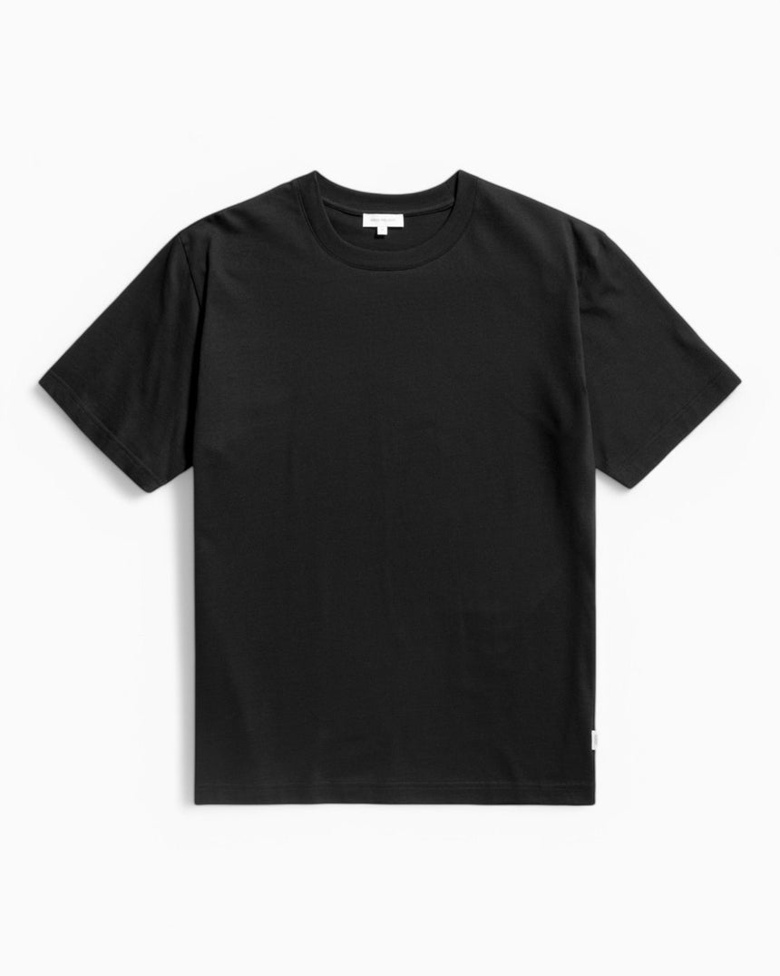 Norse Projects Johannes Organic NORSE Logo T-Shirt Black
