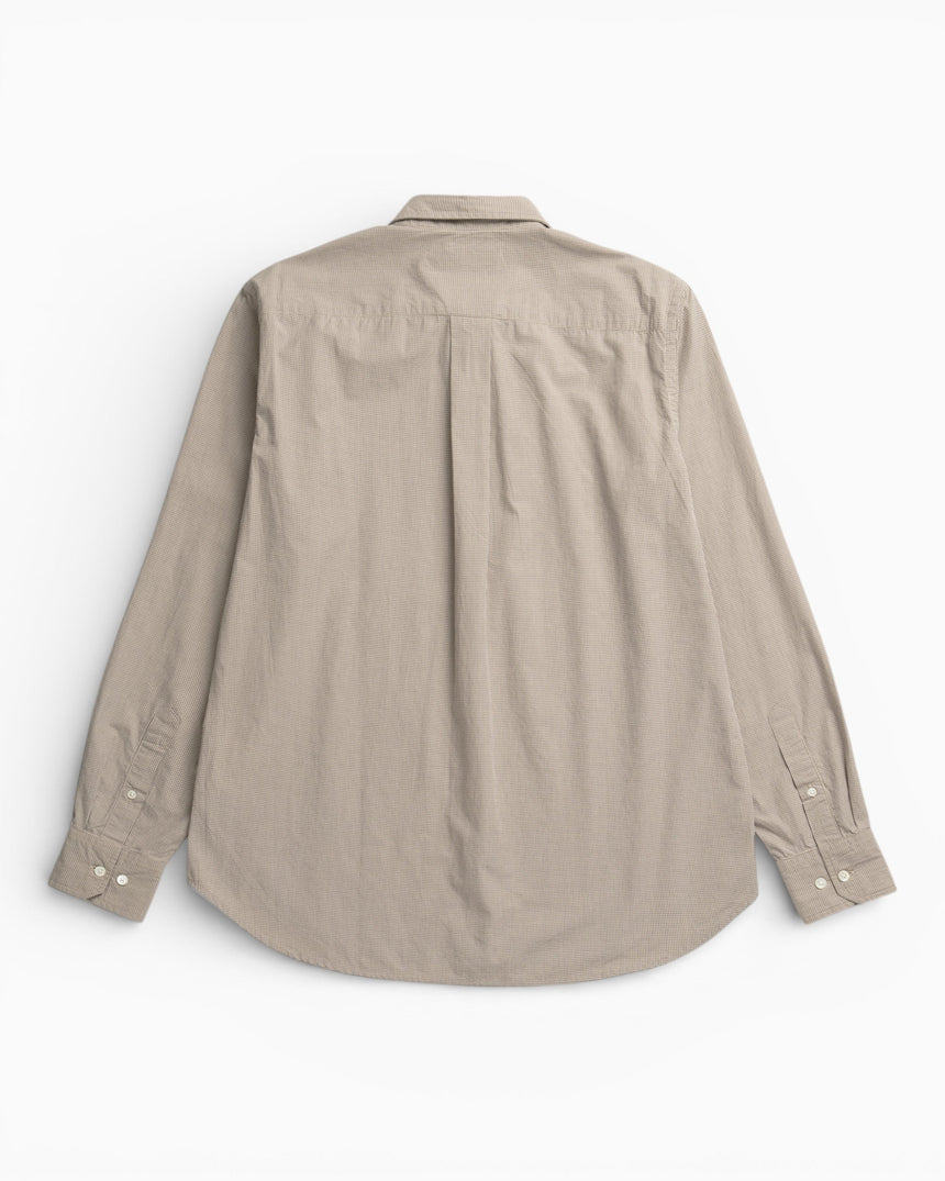 Norse Projects Kongshoved Poplin Micro Check Shirt