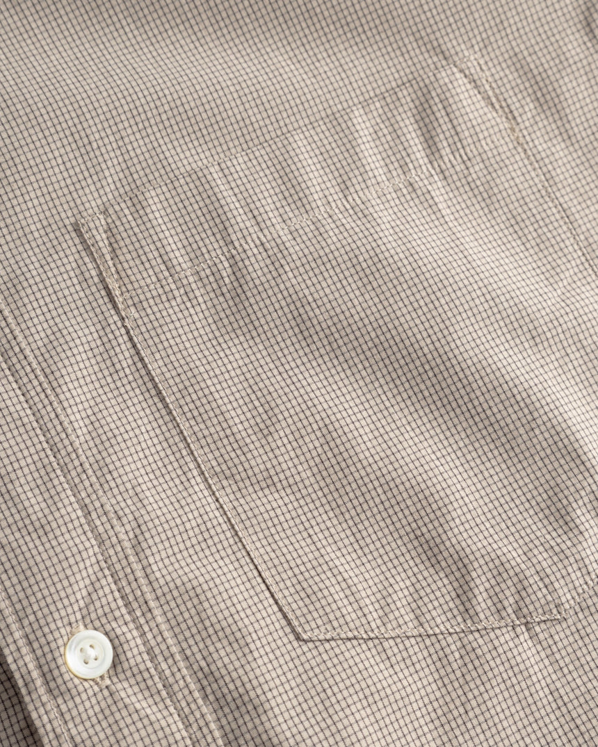 Norse Projects Kongshoved Poplin Micro Check Shirt