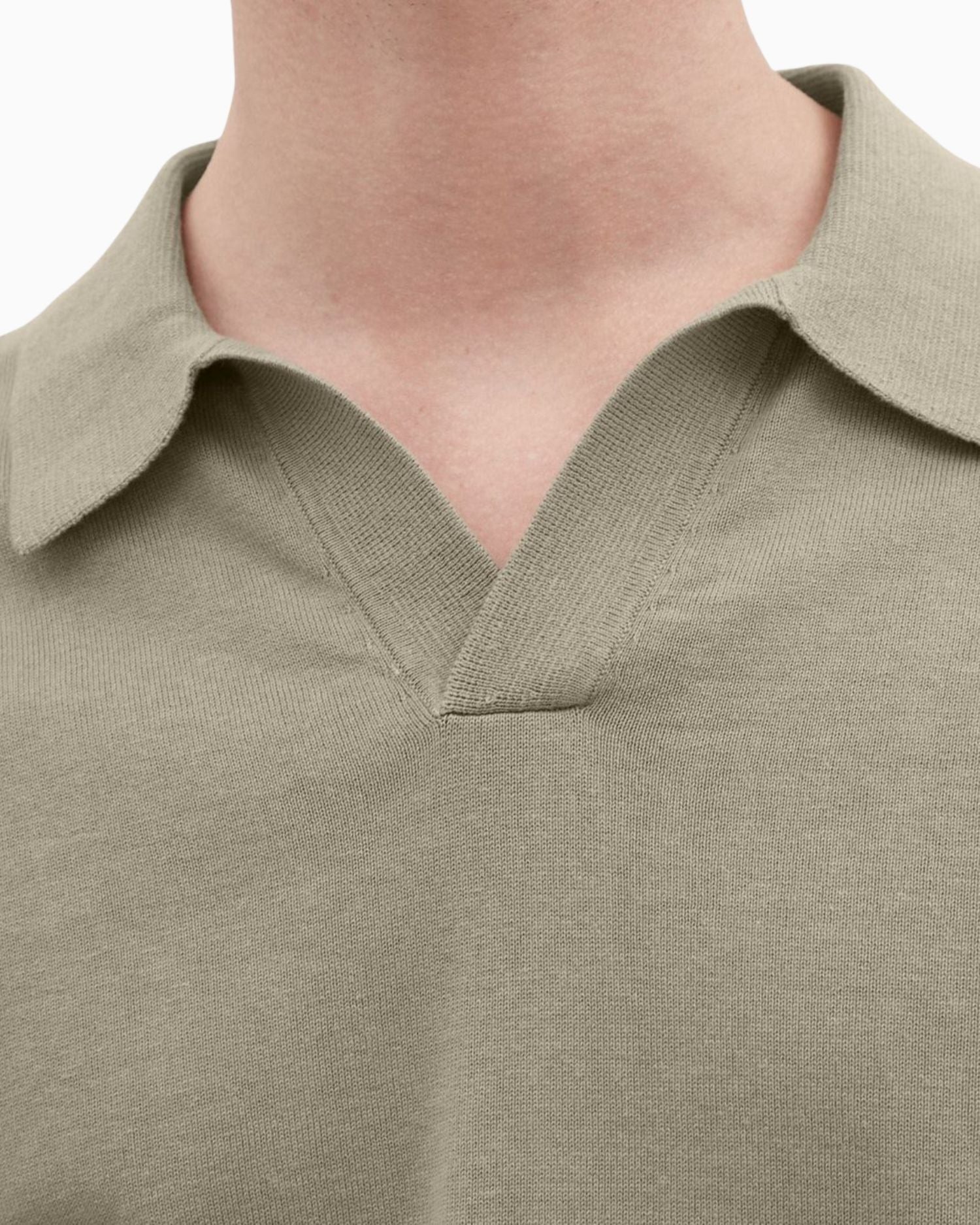 Norse Projects Leif Cotton Linen Polo T-Shirt