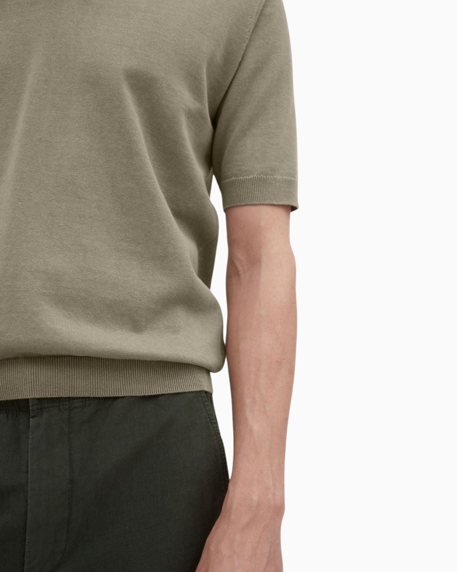 Norse Projects Leif Cotton Linen Polo T-Shirt