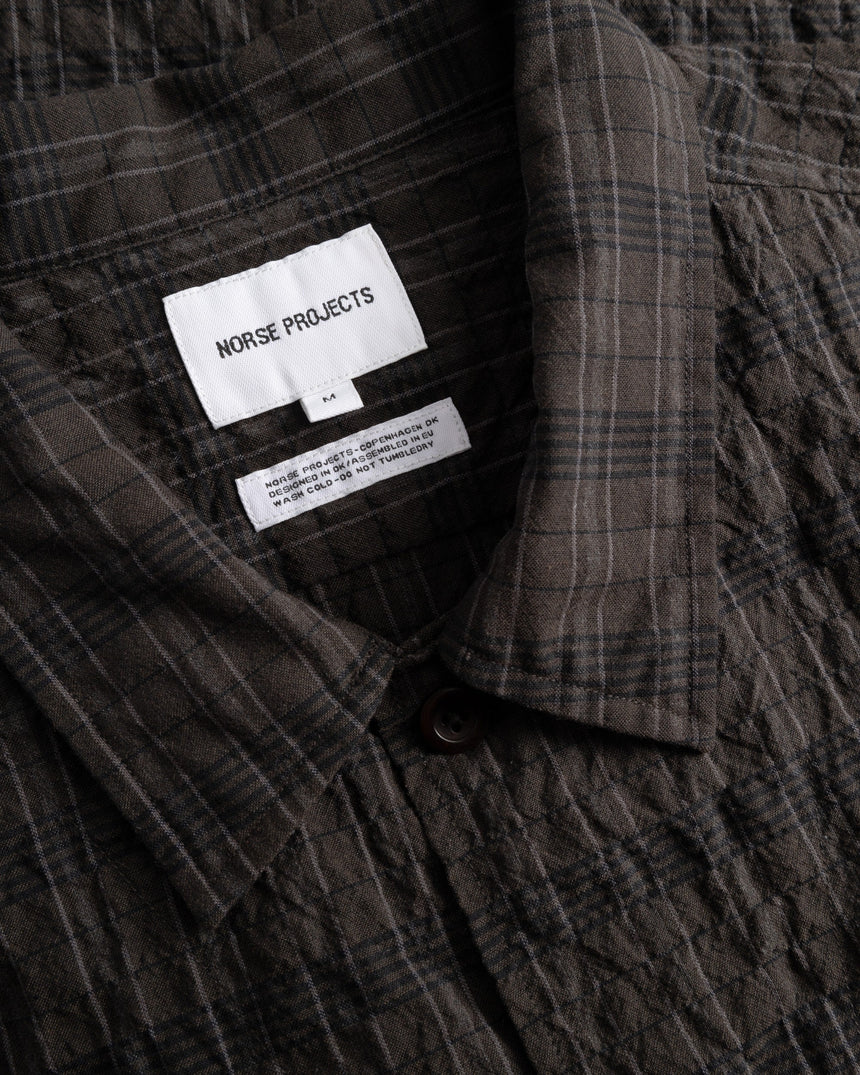 Norse Projects Mols Check SS Camp Shirt