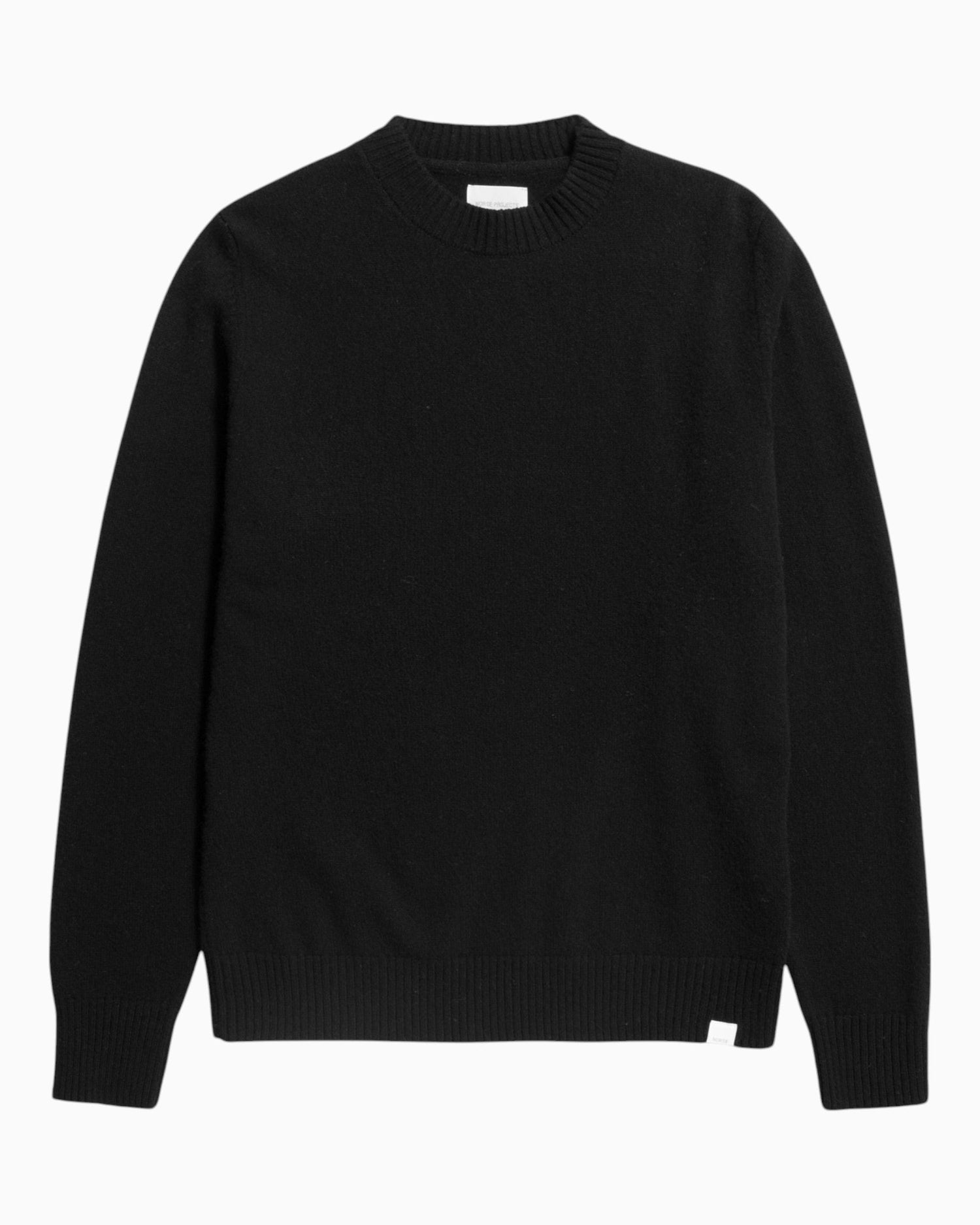 Norse Projects Norse Standard Merino Lambswool Erkek Kazak Black