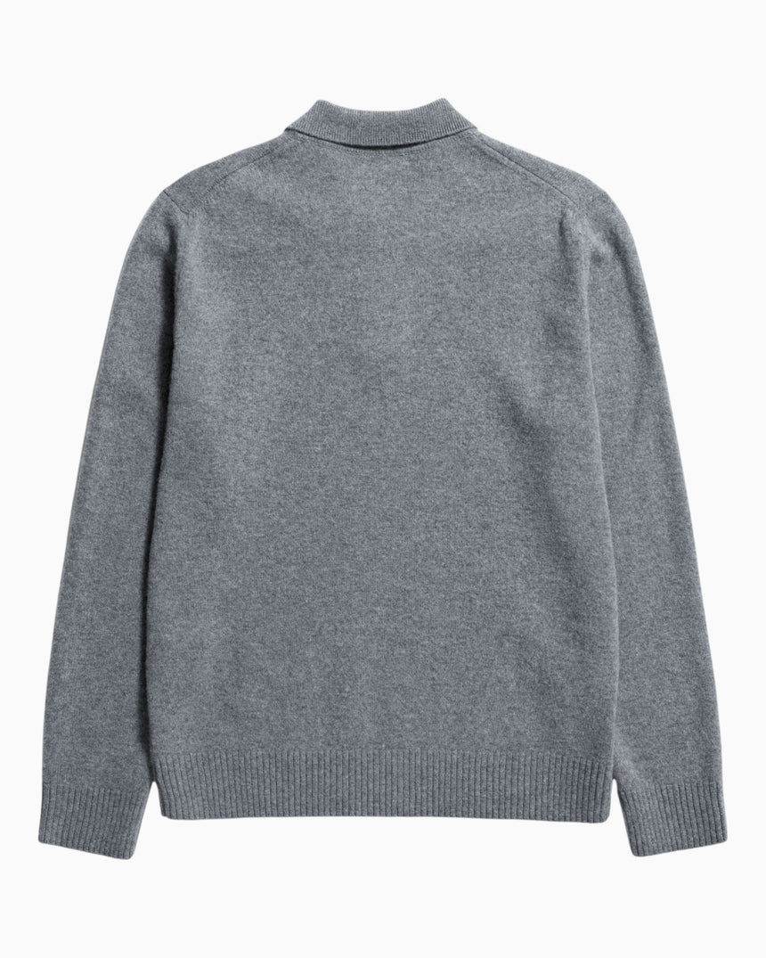 Norse Projects Norse Standard Merino Lambswool Polo Erkek Kazak