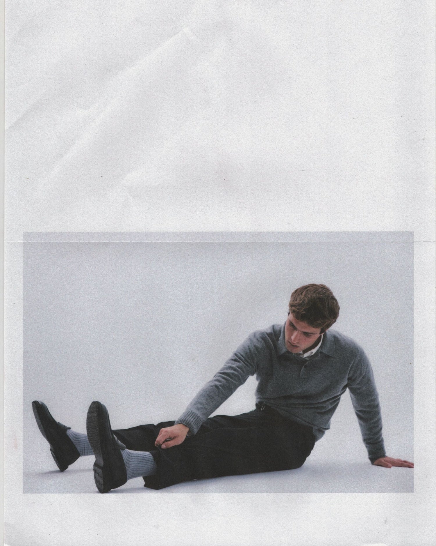 Norse Projects Norse Standard Merino Lambswool Polo Erkek Kazak