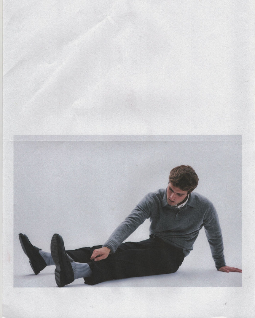 Norse Projects Norse Standard Merino Lambswool Polo Erkek Kazak