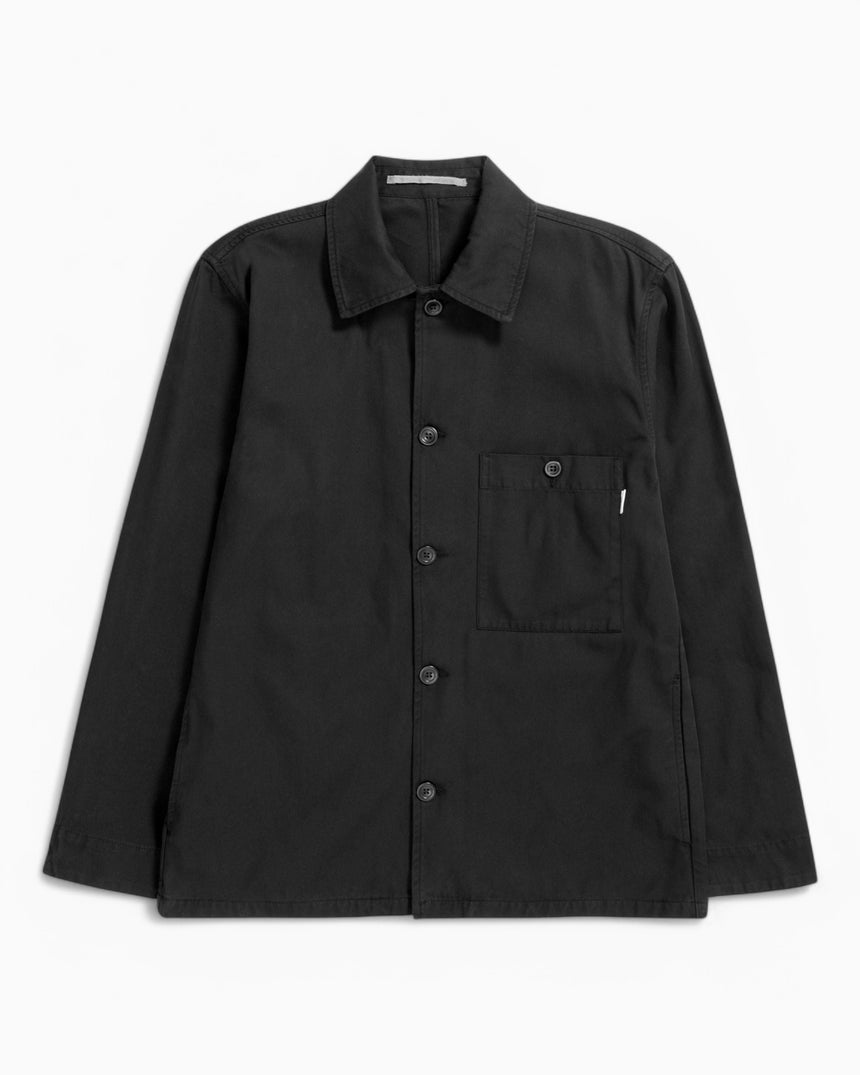Norse Projects Norse Standard Twill Erkek Gömlek Ceket Black