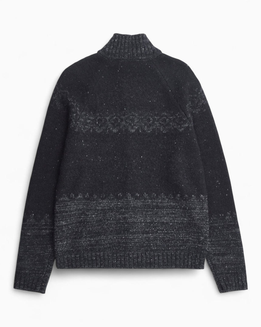 Norse Projects Ulf Full Zip Fairisle Cardigan