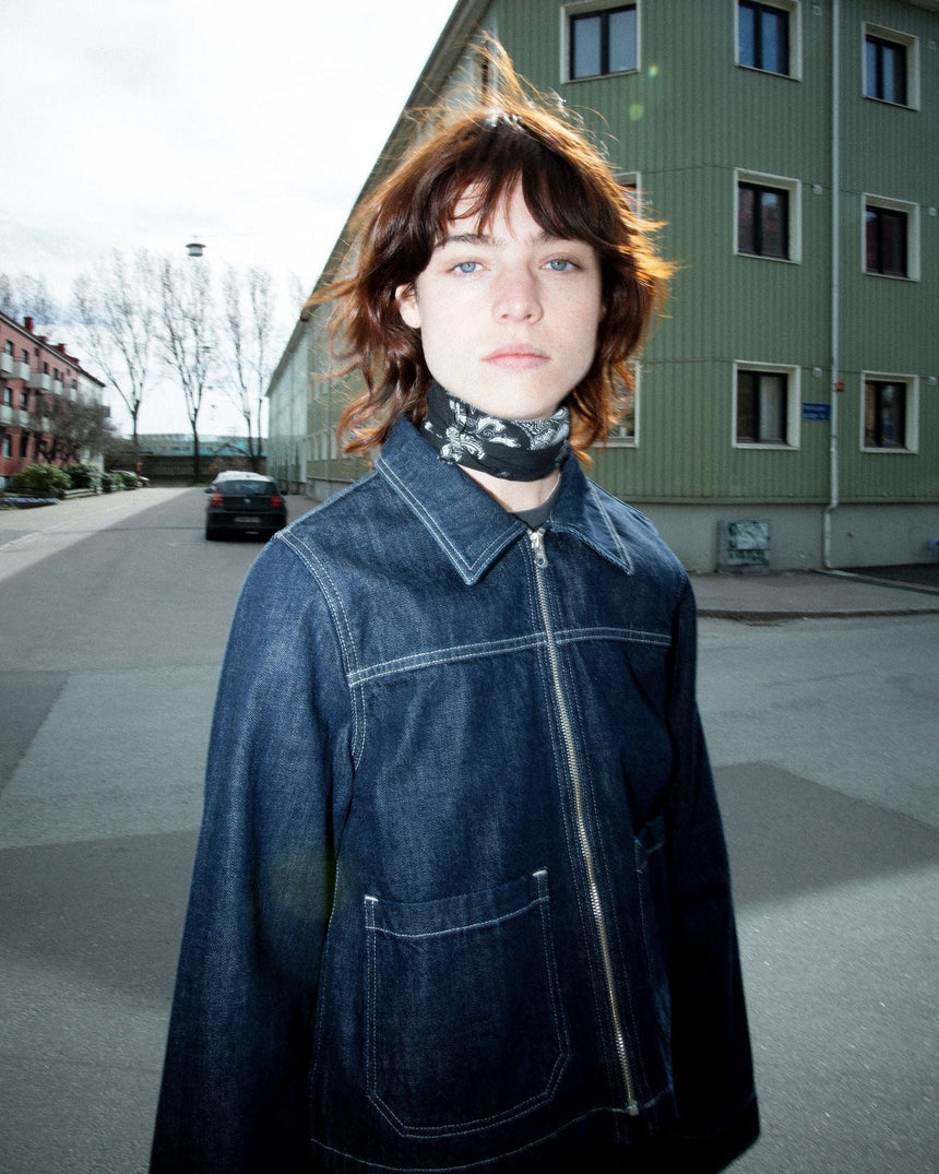 Nudie Jeans Anja Workwear Denim Kadın Ceket