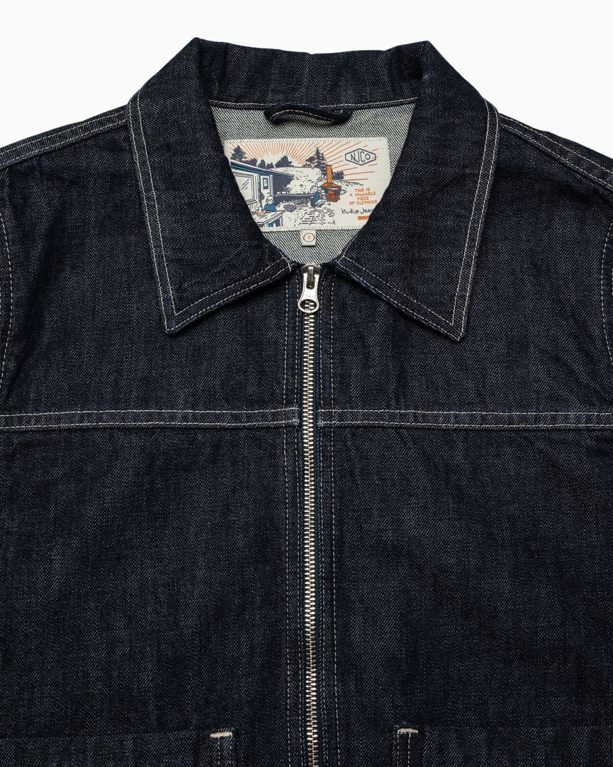 Nudie Jeans Anja Workwear Denim Kadın Ceket