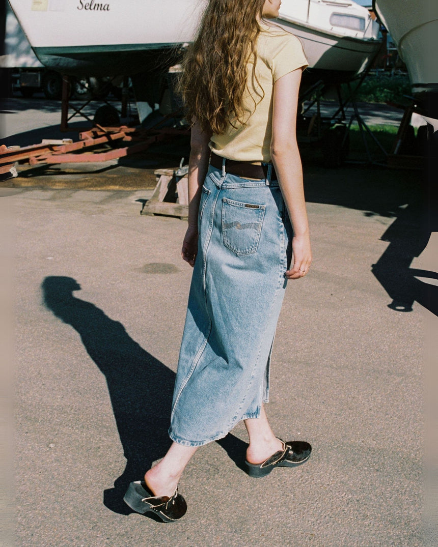 Nudie Jeans Anna Denim Kadın Etek