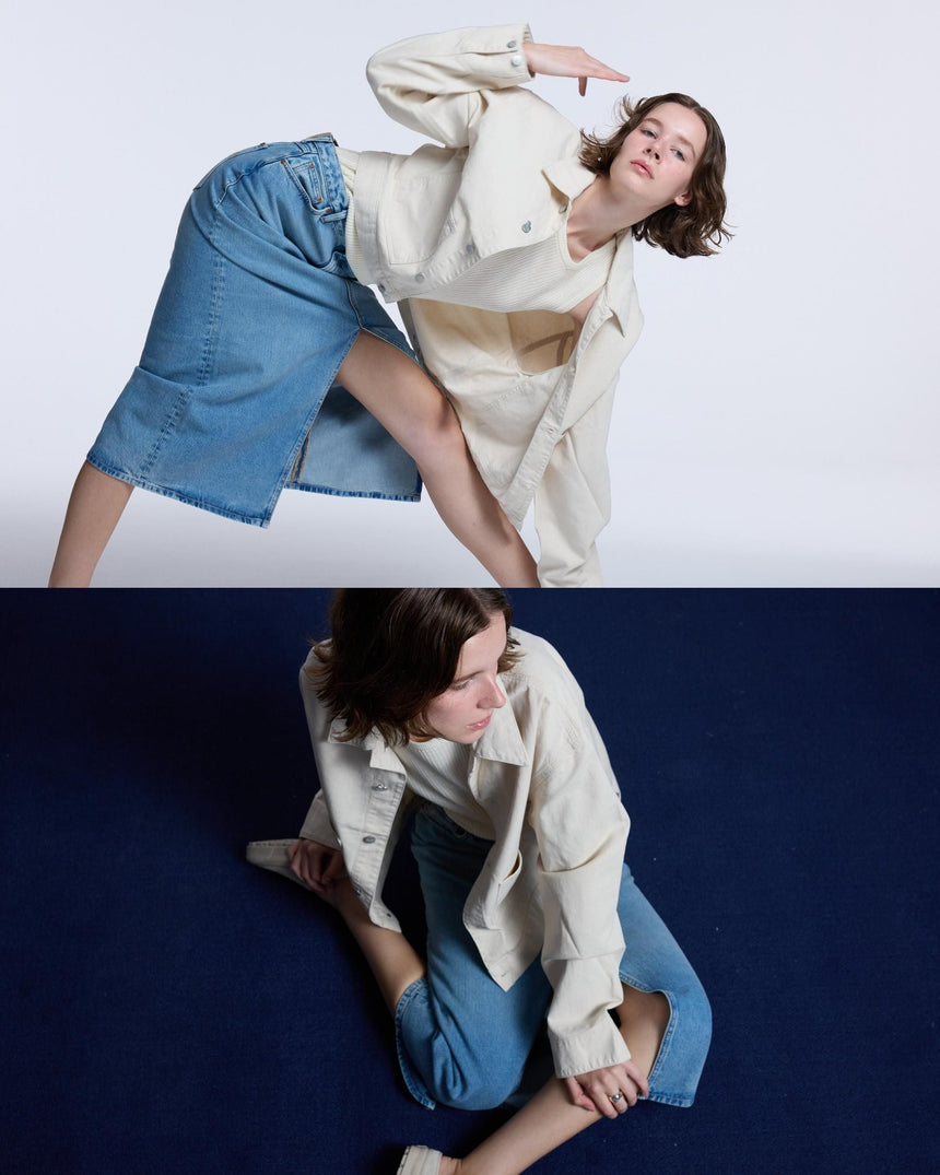 Nudie Jeans Anna Denim Kadın Etek