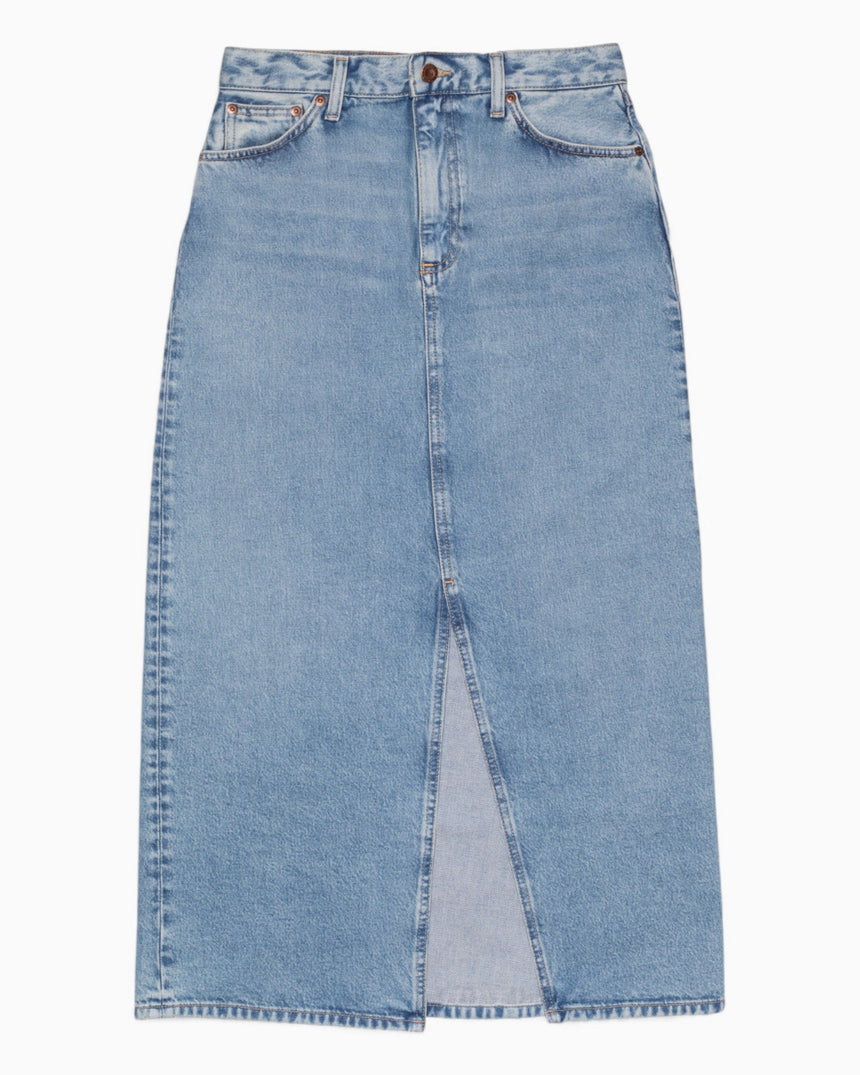 Nudie Jeans Anna Denim Kadın Etek Desert