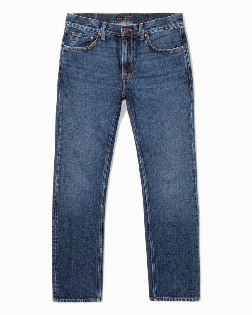 Nudie Jeans Gritty Jackson Blue Soil Erkek Jean Pantolon Blue Soil