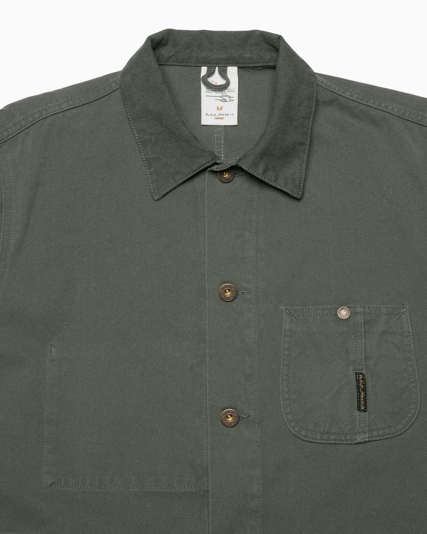 Nudie Jeans Howie Chore Duck Canvas Erkek Ceket