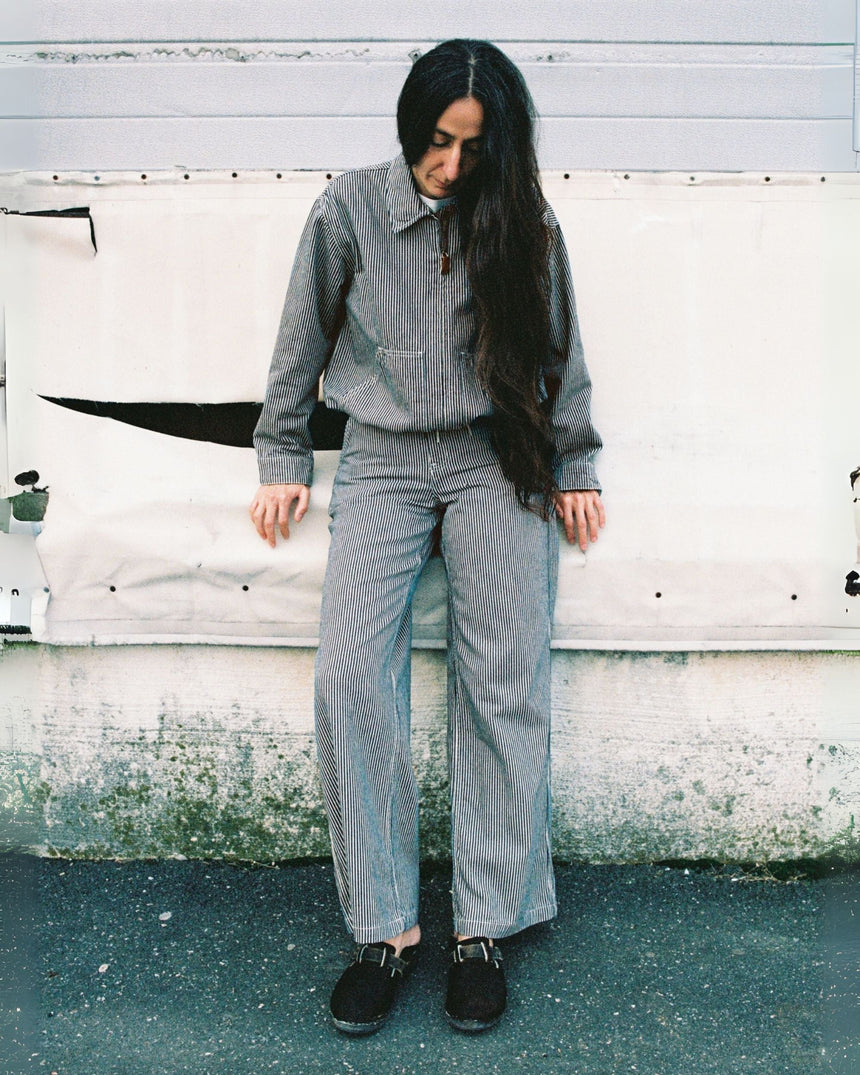 Nudie Jeans Inez Striped Kadın Pantolon