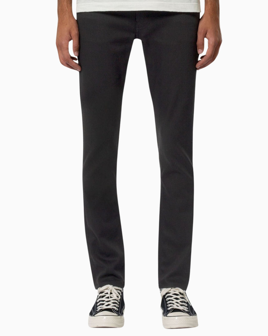 Nudie Jeans Lean Dean Dry Everblack Erkek Jean Pantolon