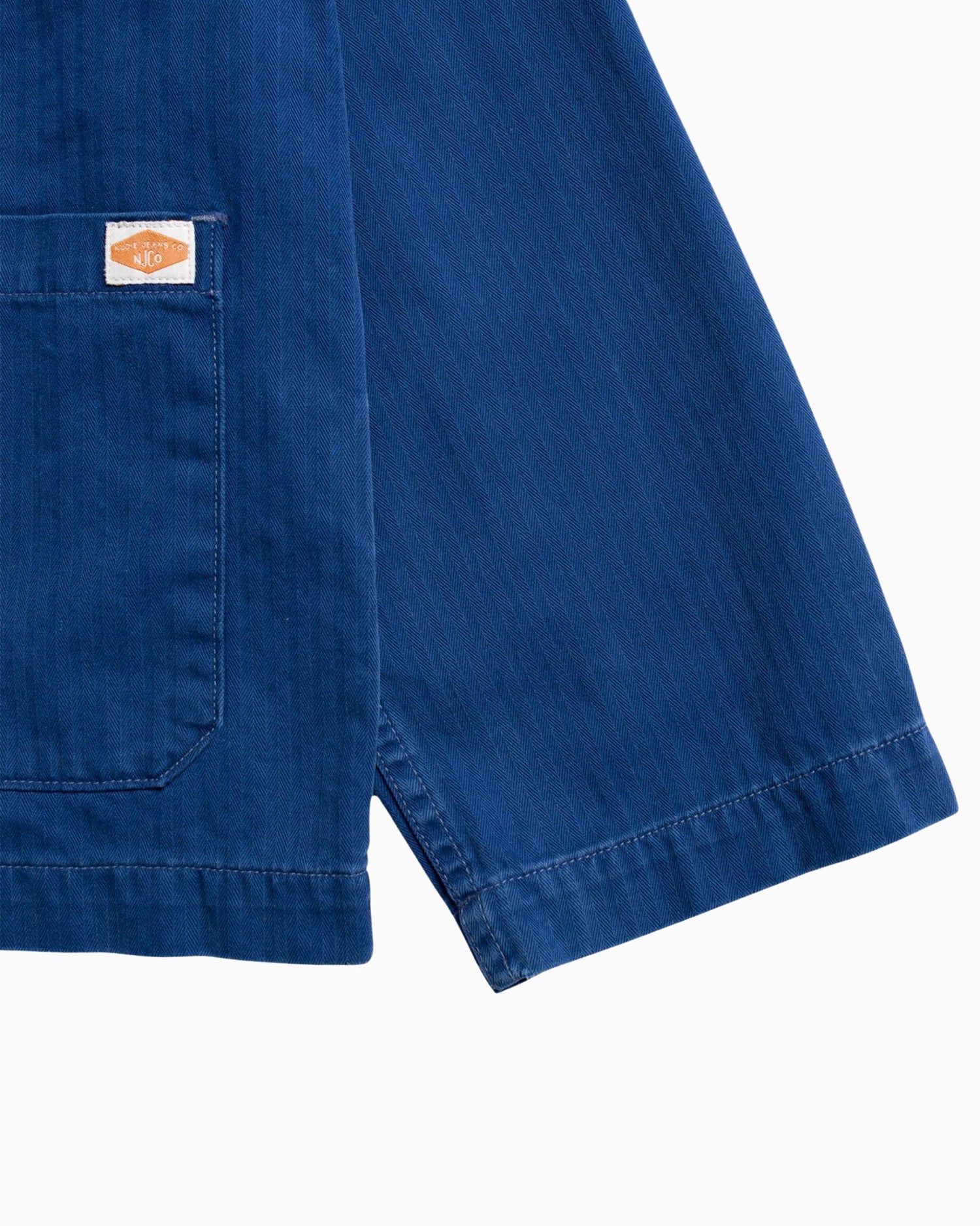 Nudie Jeans Lovis Herringbone Denim Kadın Ceket