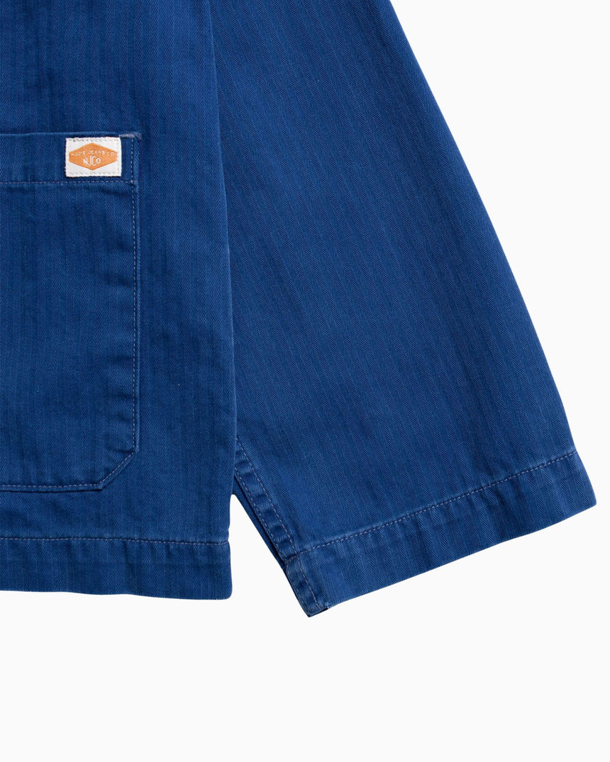 Nudie Jeans Lovis Herringbone Denim Kadın Ceket