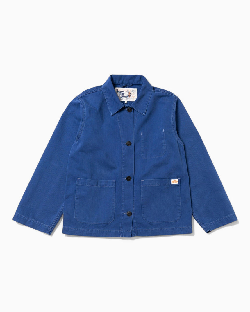 Nudie Jeans Lovis Herringbone Denim Kadın Ceket Denim