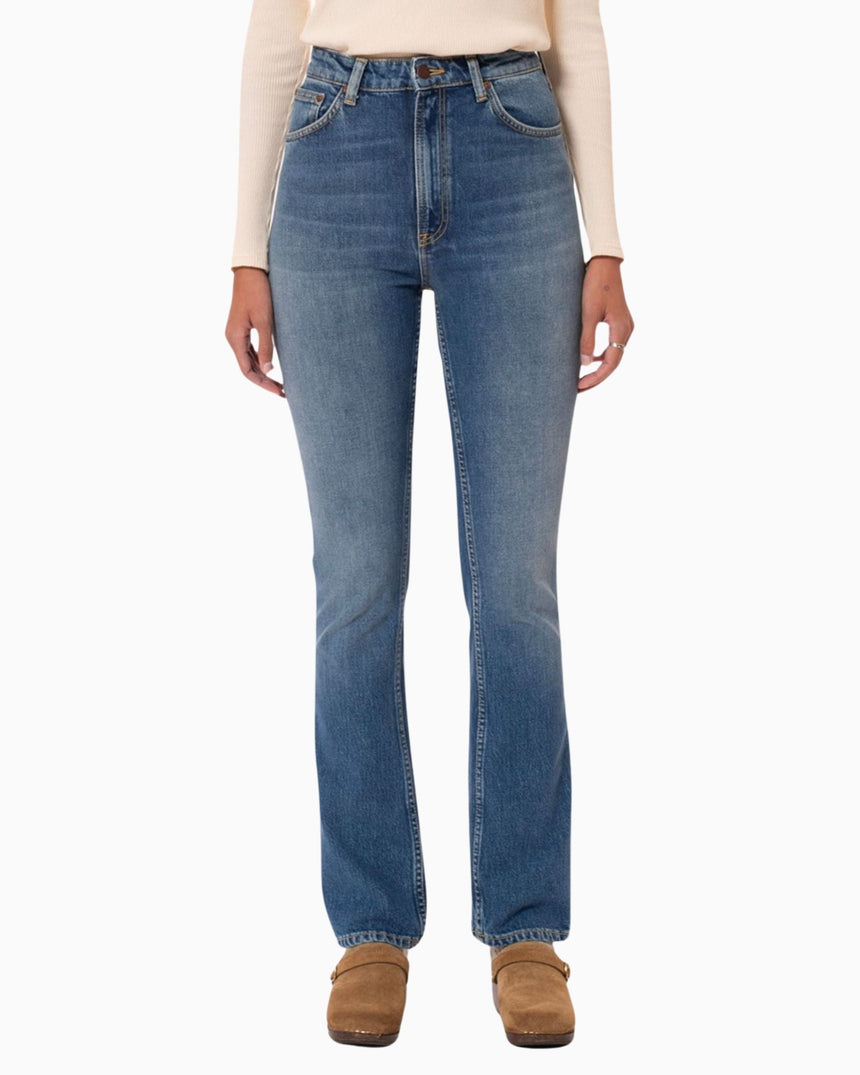 Nudie Jeans Rowdy Ruth French Blue Jeans