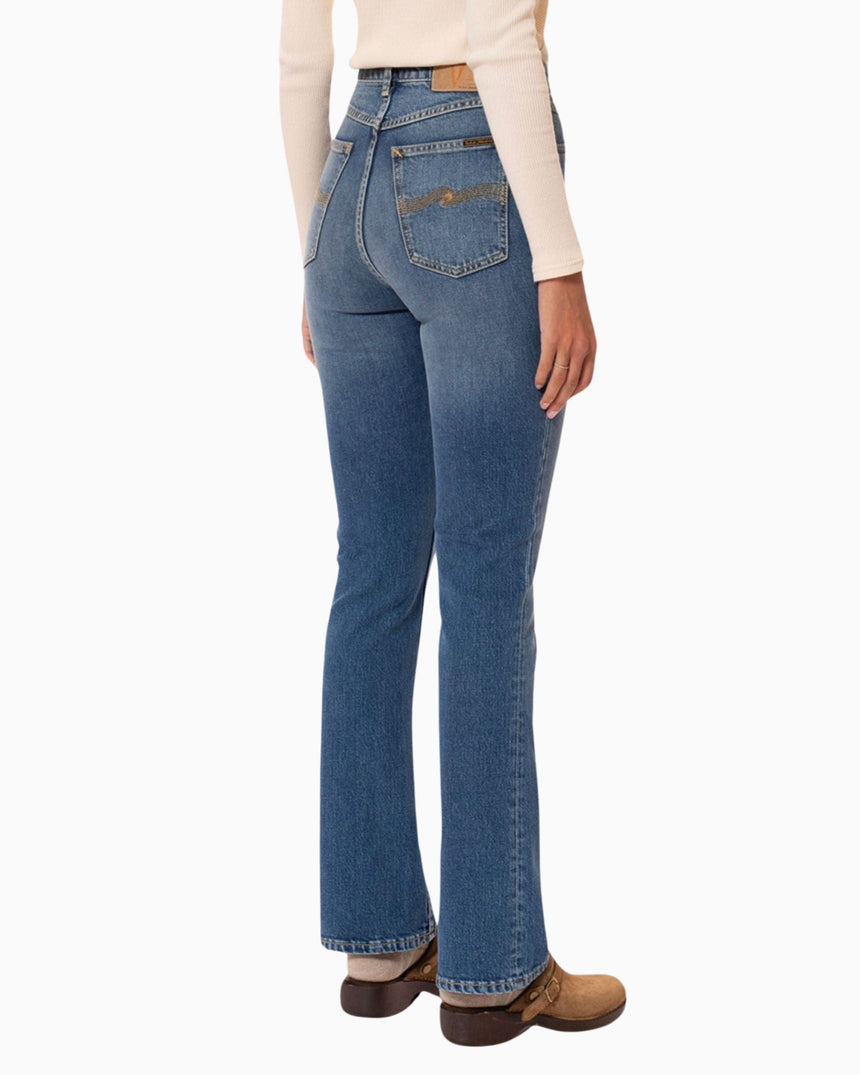 Nudie Jeans Rowdy Ruth French Blue Jeans