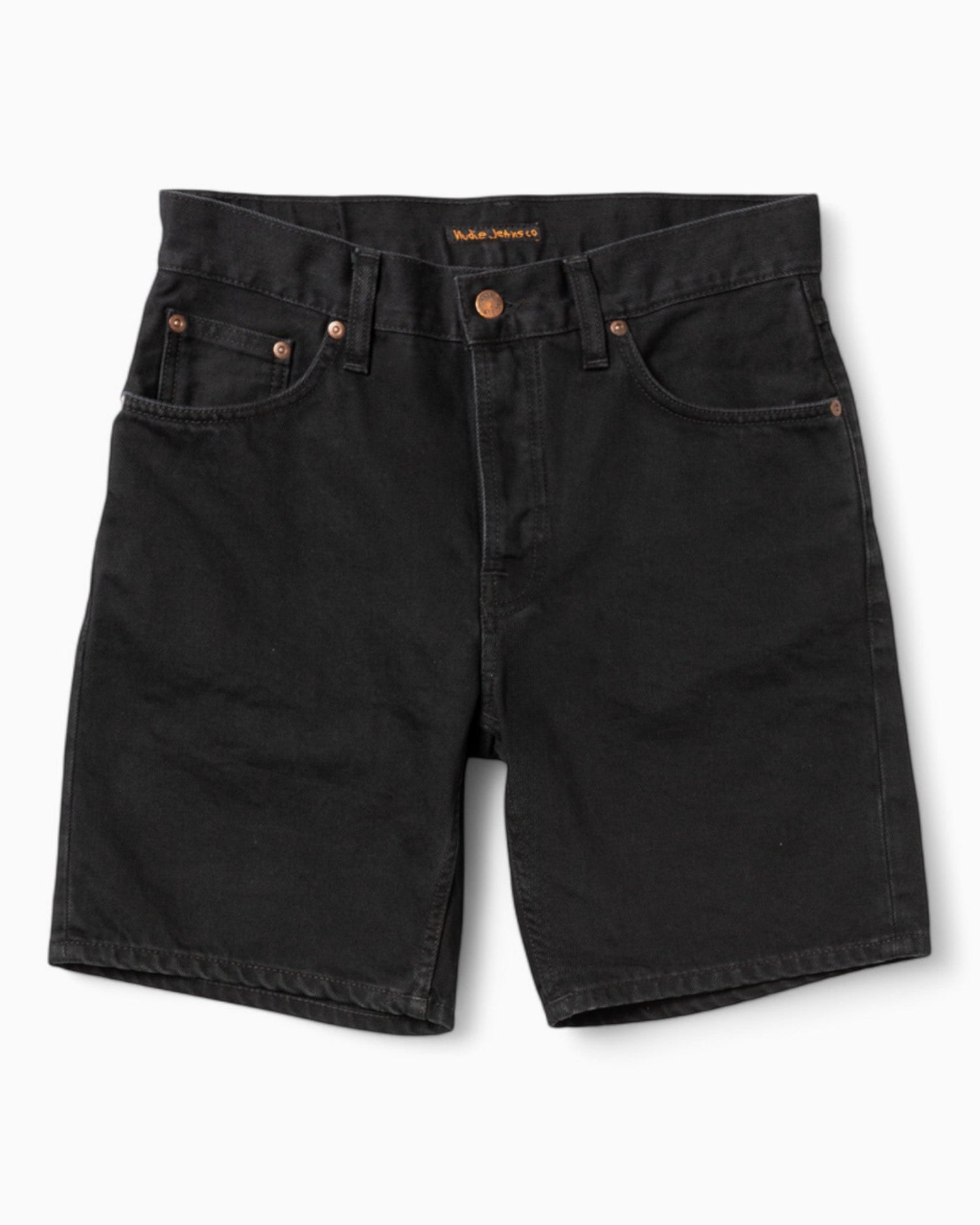 Nudie Jeans Seth Erkek Denim Şort Aged Black