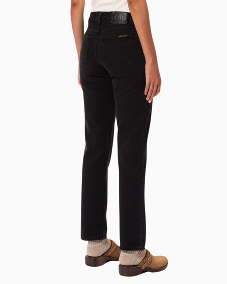 Nudie Jeans Shady Sadie Aged Black Kadın Jean Pantolon