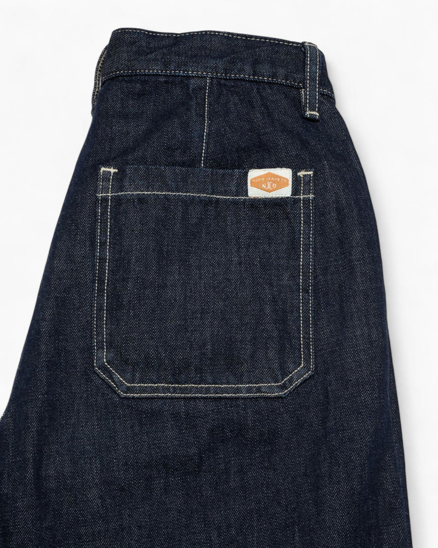 Nudie Jeans Wendy Double Knee Dark Blue Denim Kadın Jean Pantolon