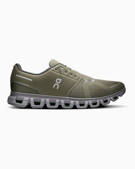 On Cloud 6 Erkek Sneaker Olive/Eclipse